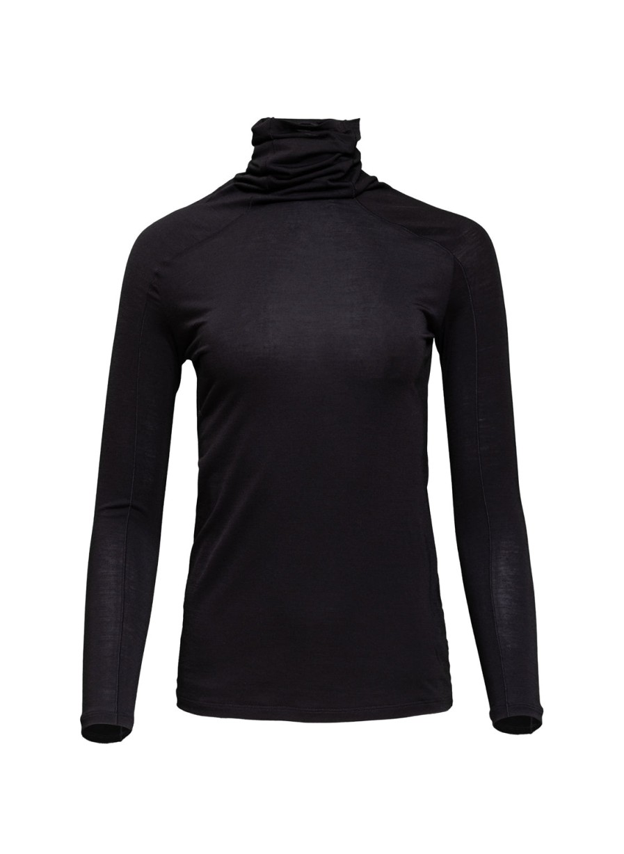 Pullover Helene Galwas | Herda - Longsleeve Aus Modal Schwarz