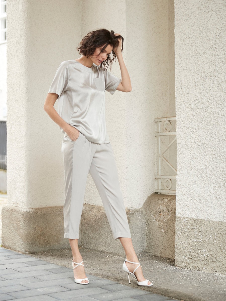 Basics Helene Galwas | Debbie Weise Hose Milk