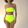 Bademoden Helene Galwas | Gesa - Bikini Aus Nachhaltigen Materialien Neon Gelb