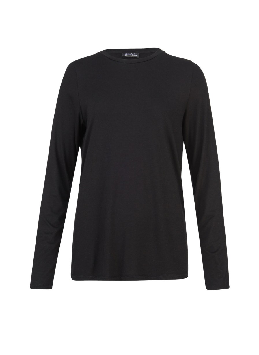 Shirts Helene Galwas | Cendy Es Langarm Shirt Schwarz