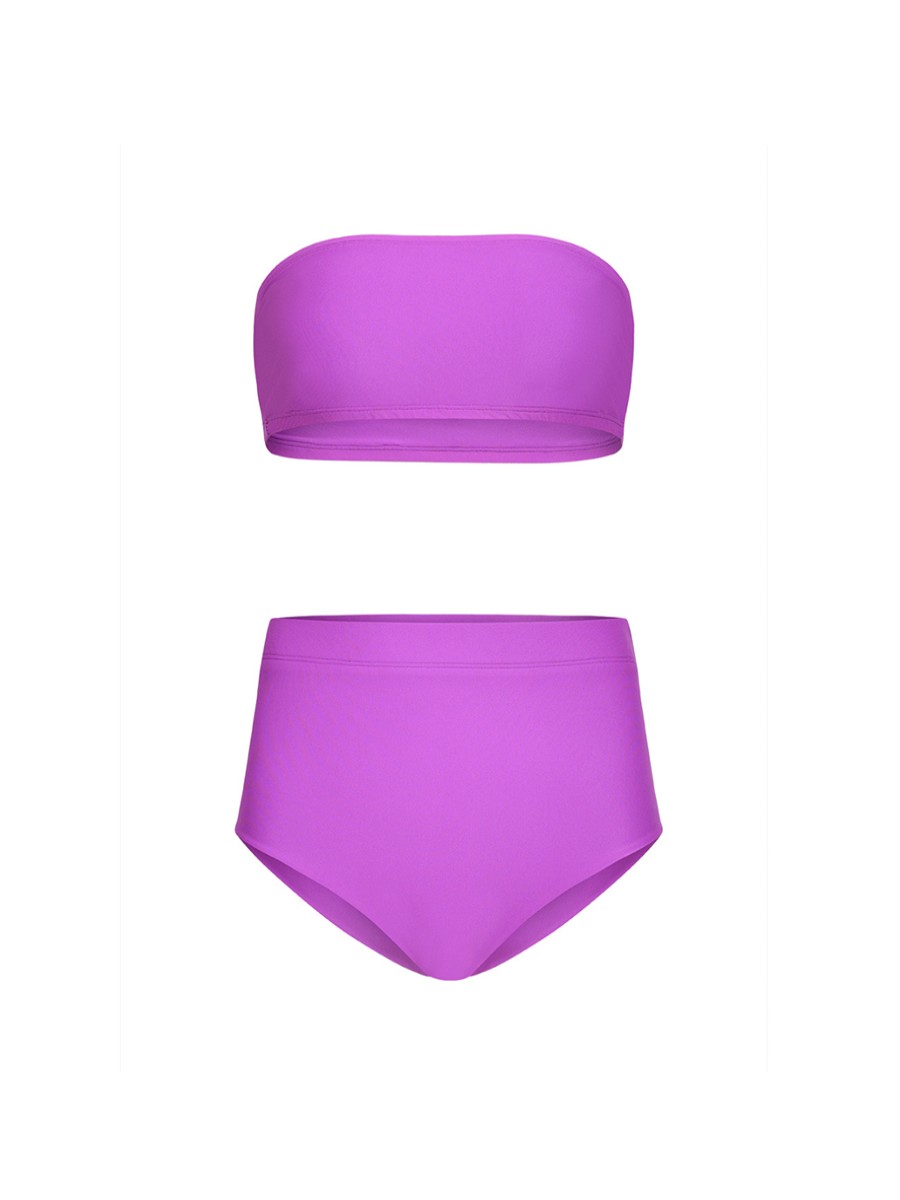 Bademoden Helene Galwas | Gesa - Bikini Aus Nachhaltigen Materialien Berry